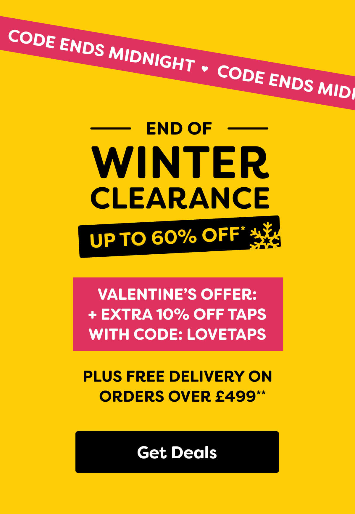 End of Winter Clearance