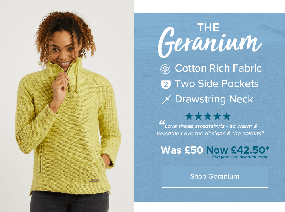 Geranium 1/4 Zip Macaroni Sweatshirt Lemon