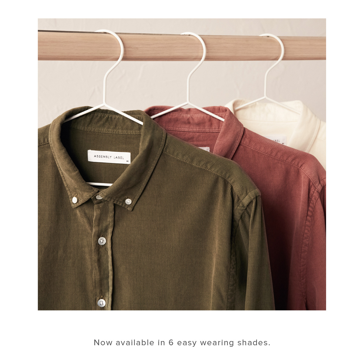 Cord Shirts  | Assembly Label