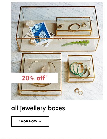 all jewelry boxes. shop now