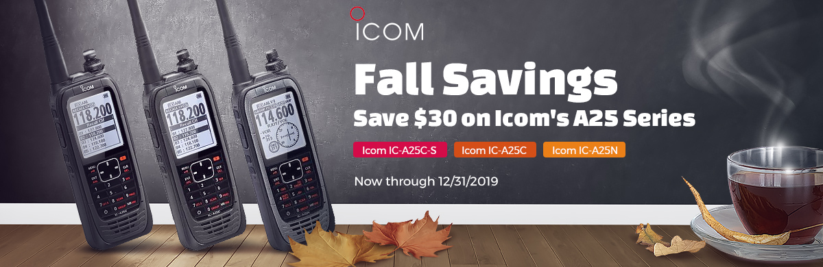 Icom Fall Savings