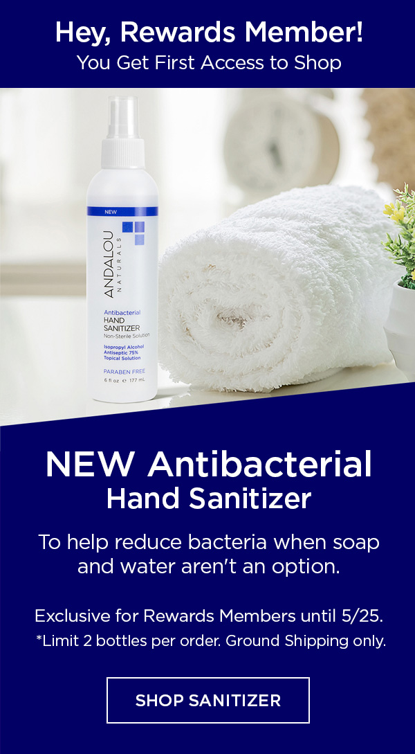 Shop NEW Antibacterial Hand Sanitizer