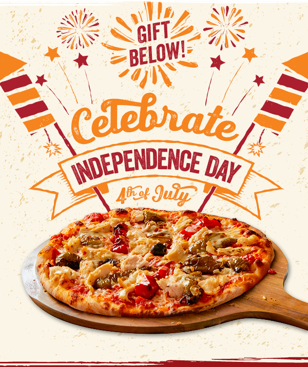 Celebrate Independence Day - Gift Below