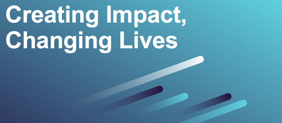 Slogan: Creating Impact, Changing Lives