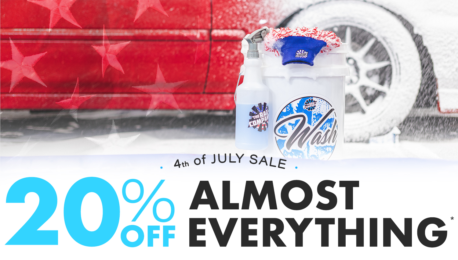 The Rag Company July 4th Sale 20% OFF Almost Everything
