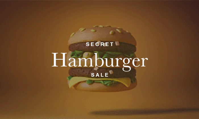 hamburger sale