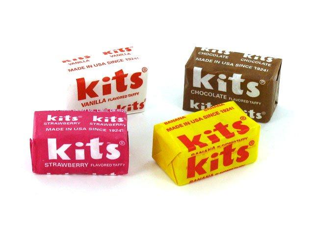 Image of Kits Taffy Assorted - 3 lb bag (111 ct)
