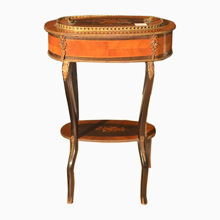 Image of French Rosewood Side Table, 1880s