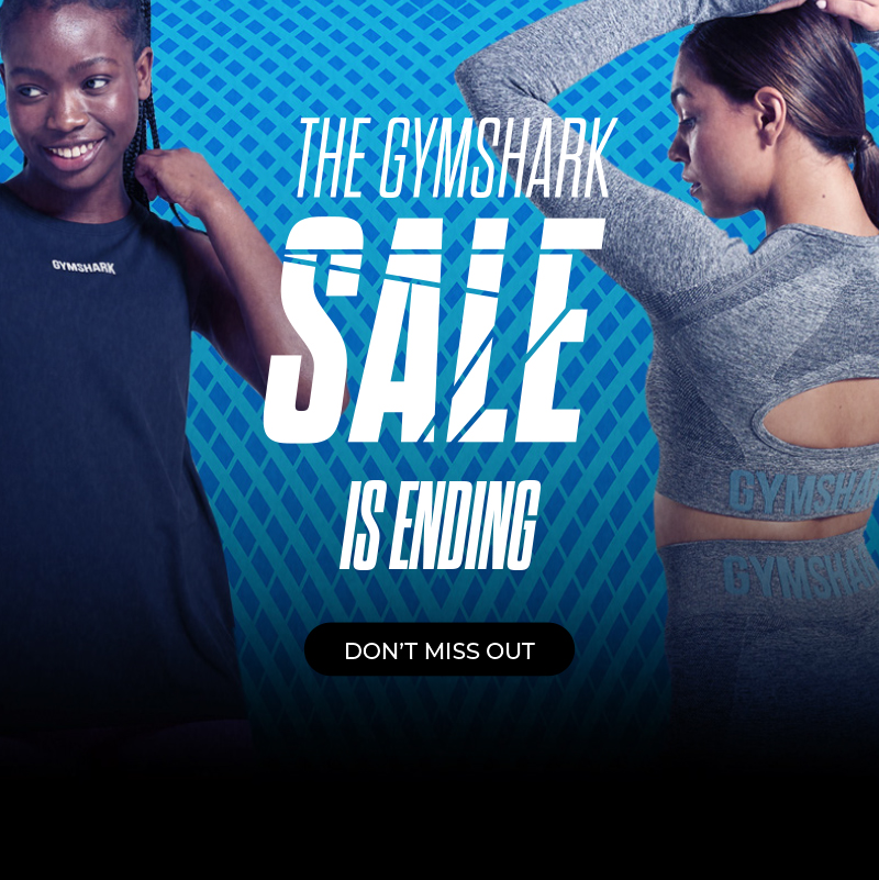 The Gymshark Sale is ending. Don''t miss out.
