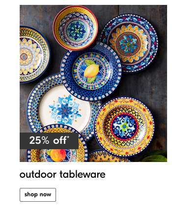 outdoor tableware
