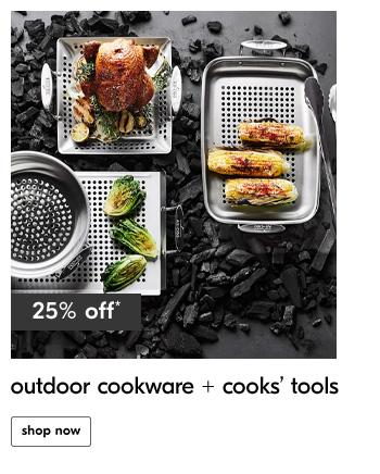 outdoor cookware + cooks' tools