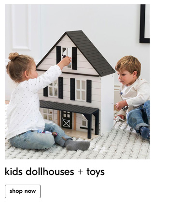 kids dollhouses + toys