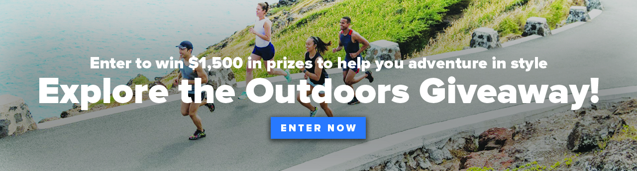 Enter to win $1,500 in prizes to help you adventure in style | Explore the Outdoors Giveaway! | ENTER NOW