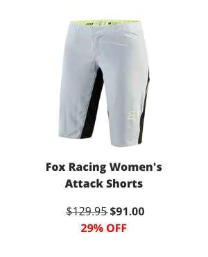 fox racing women''s attack shorts