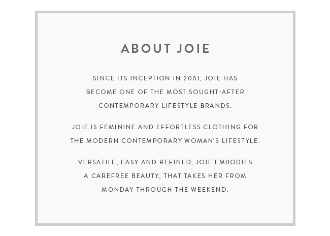 About Joie