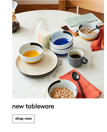 new tableware