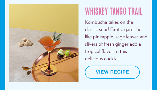 Whisky Tango Trail cocktail. View Recipe.