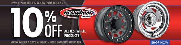 Save 10% on All US Wheels