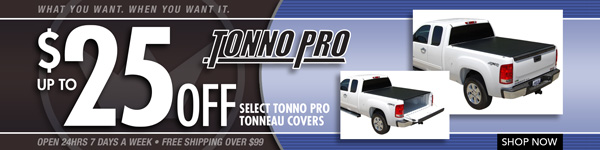 Save Up to $25 on Select Tonno Pro Tonneau Covers