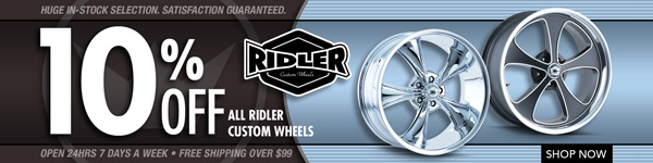 Save 10% on All Ridler Wheels