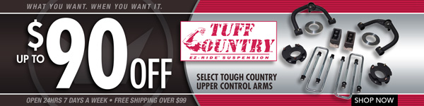 Save up to $90 on Tuff Country Upper Control Arms