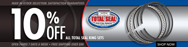 Save 10% on all Total Seal Ring Sets