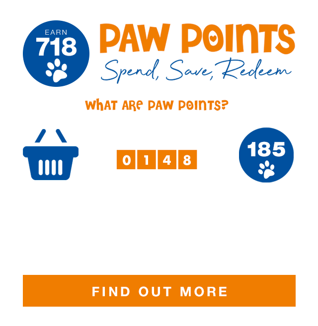 Earn 718 Paw Points with this Purchase