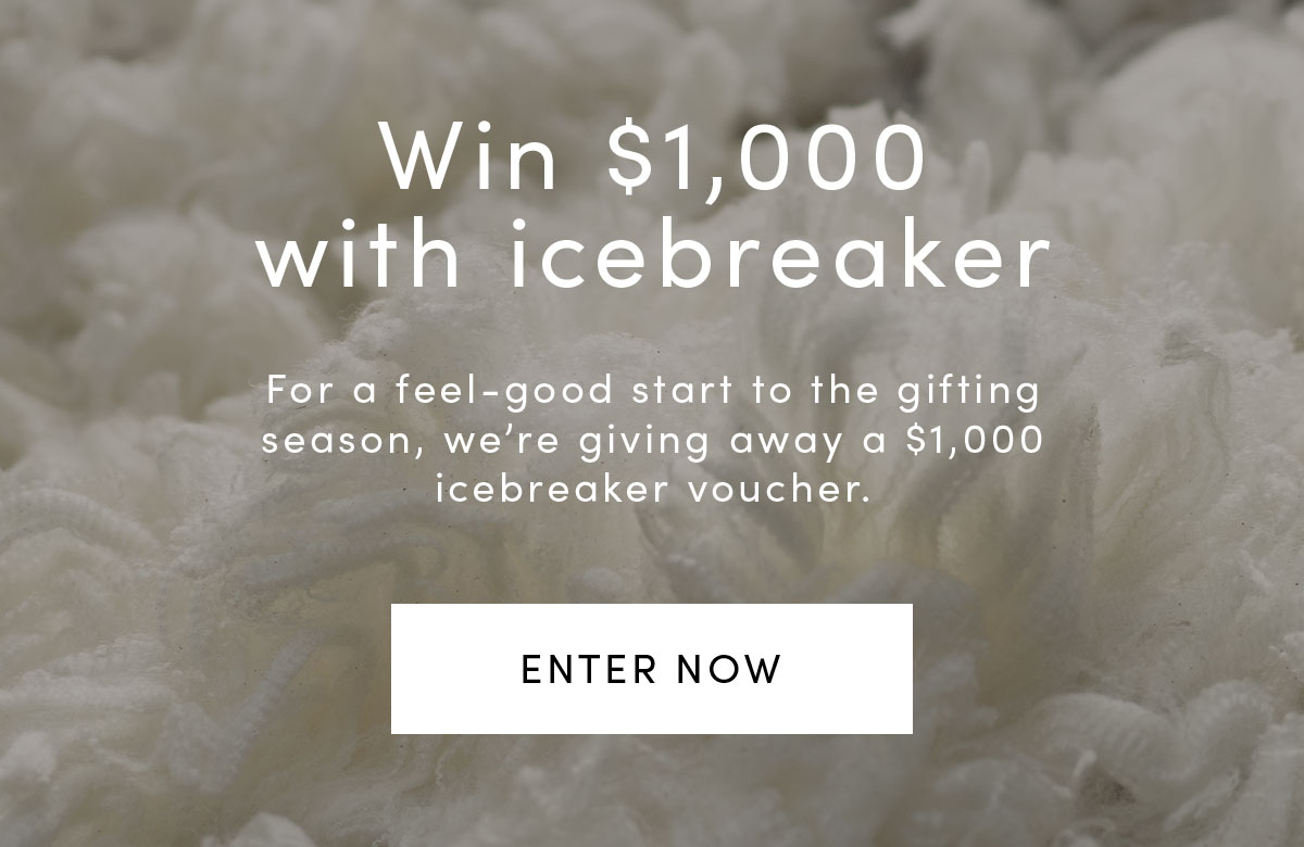 Be in to win a $1,000 voucher