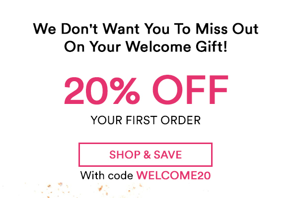 Take 20% Off on your first order