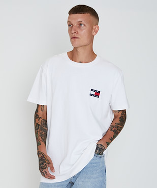 Tommy Jeans - Tjm Badge T-shirt White