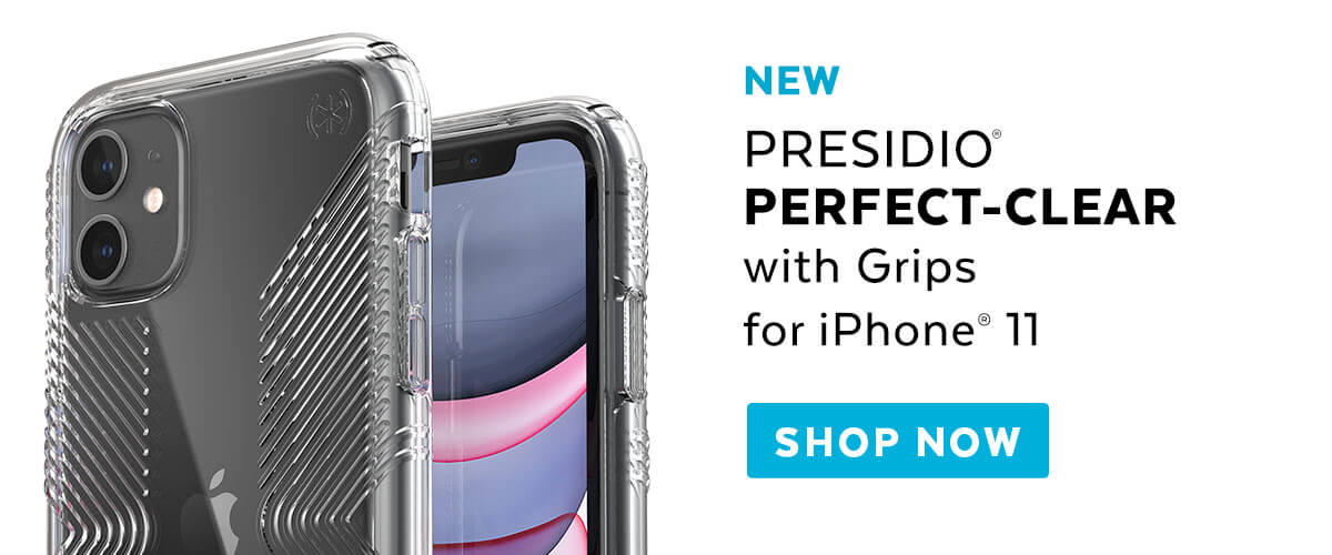 New Presidio Perfect-Clear with Grips for iPhone 11. Shop now.