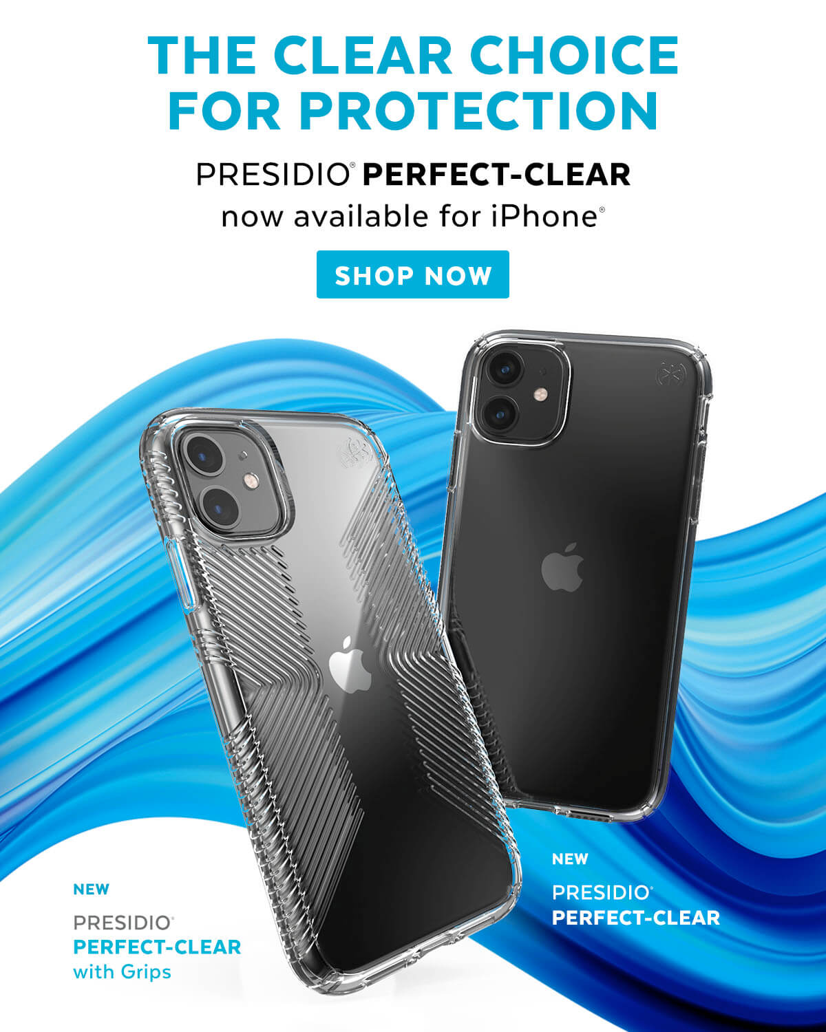 The Clear Choice for Protection. Presidio Perfect-Clear now available for iPhone. Shop now.