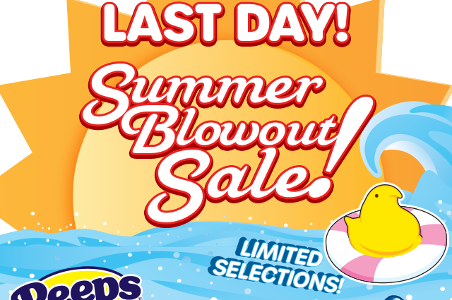 ENDS TONIGHT -- SUMMER BLOWOUT SALE!!! No discount code needed - reduced prices shown when items placed in shopping bag. Limited Selections