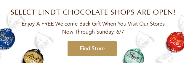 Select Lindt Chocolate Shops Are Open!