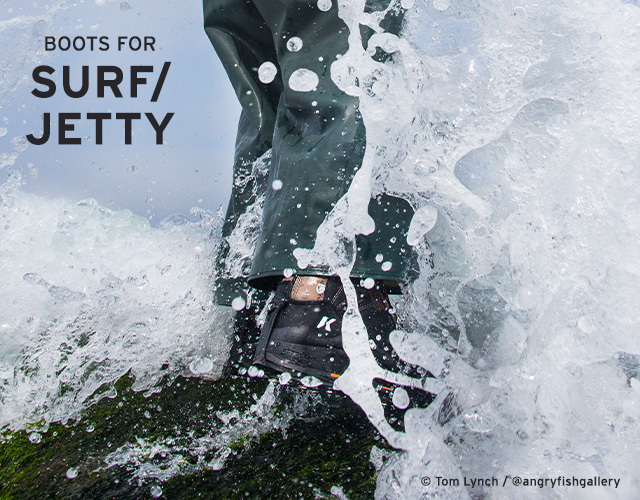 Shop Korker's wading boots built to withstand the Surf/Jetty - Shop now