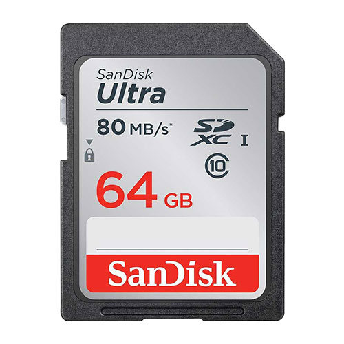 SanDisk Ultra SDXC Memory Card UHS-I 64GB - Only ?11.74