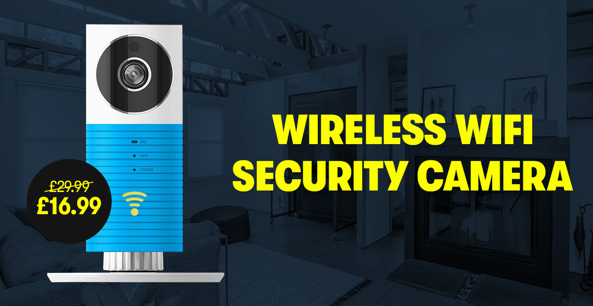 Aquarius 720P Wireless WiFi Security Surveillance Camera - Only ?16.99