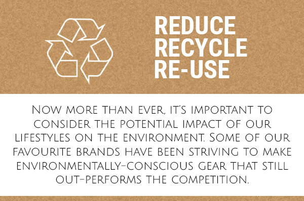 Reduce-Recycle-Re-Use