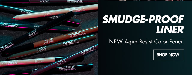 Smudge-proof liner: NEW Aqua Resist Color Pencil