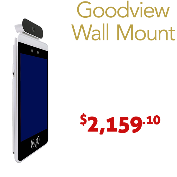 Goodview temperature scanner - wall mount buy now for $2159.10