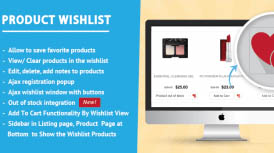 Virtuemart Product Wishlist Extension