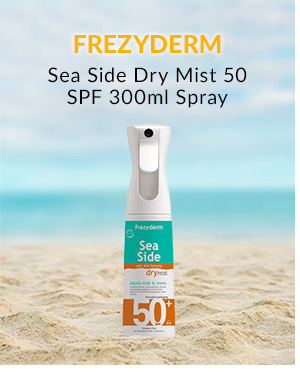 FREZYDERM Sea Side Dry Mist 50 SPF 300ml Spray