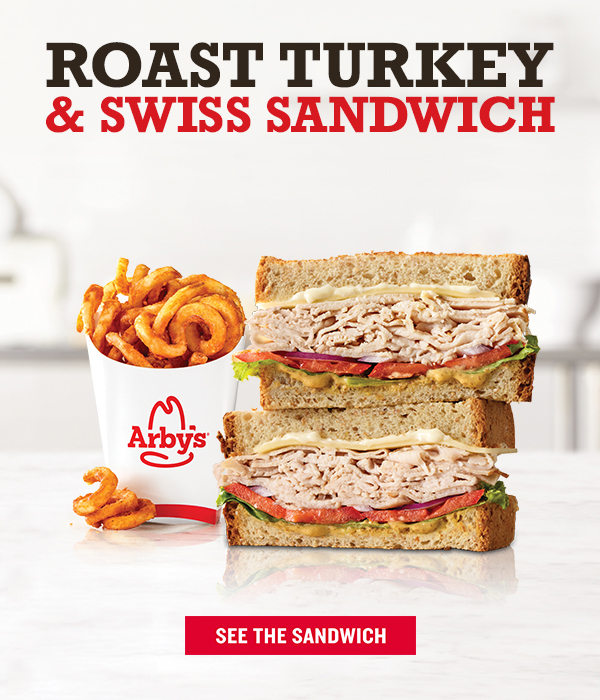 Roast Turkey & Swiss Sandwich  SEE THE SANDWICH