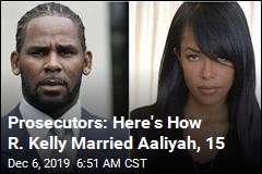 Prosecutors: Here's How R. Kelly Married Aaliyah, 15