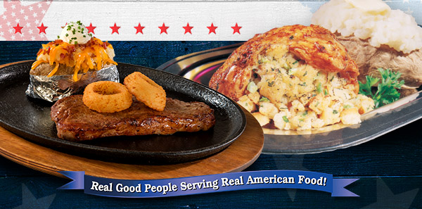 Real Good People Serving Real American Food!