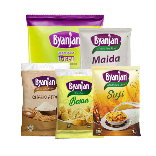 Byanjan Groceries Bundle Nett 9.3 kg