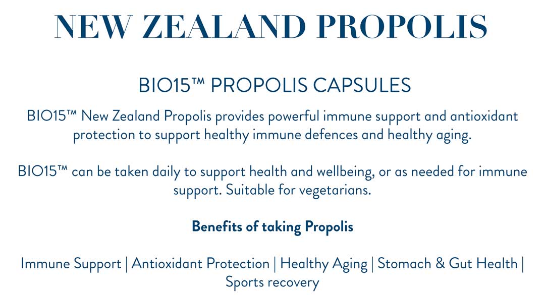 New Zealand Propolis- Bio15