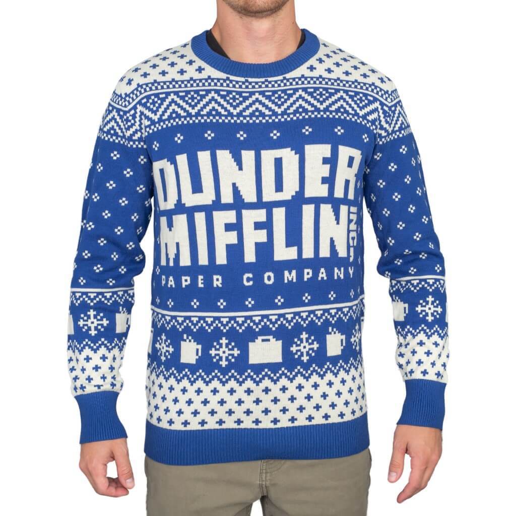 Image of The Office Dunder Mifflin Christmas Sweater