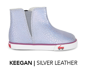Keegan Silver Leather shoe