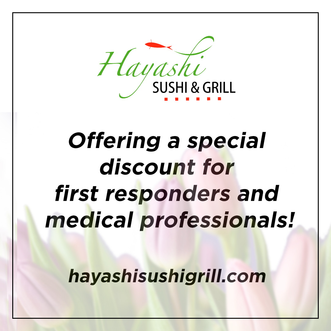 Hayashi First Responder and Medical Professional Discount